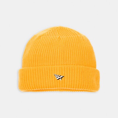PAPER PLANES WHARFMAN BEANIE YELLOW