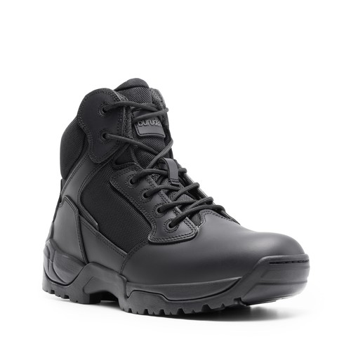 Men's Military Tactical Work Boots Side Zipper Motorcycle Combat Boots