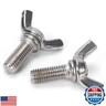 M4-0.7 x 8mm 304 Stainless Steel Wing Butterfly Screws Bolts,Wing Bolt,Machine Fastener,Thumb Hand Screws for Electronic Equipment,5 Pcs