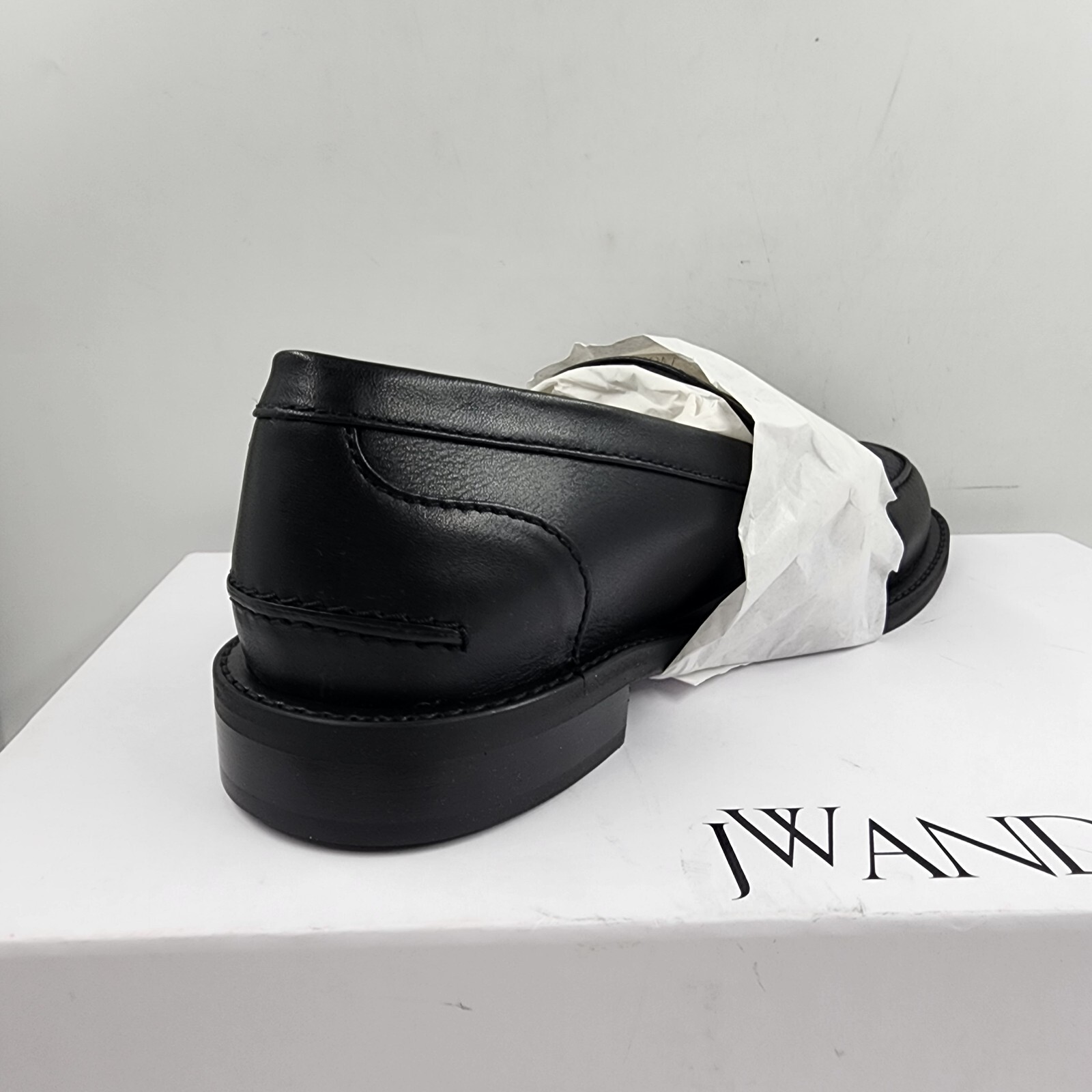 【関税込み】JW Anderson ブラック Gourmet ローファー 関税込み】JW Anderson ブラック タッセルローファー (J W