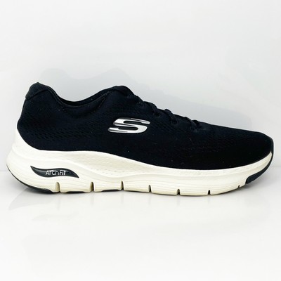 

Skechers Womens Arch Fit Big Appeal 149057 Черные кроссовки для бега Размер 9, Черный, Arch Fit Big Appeal