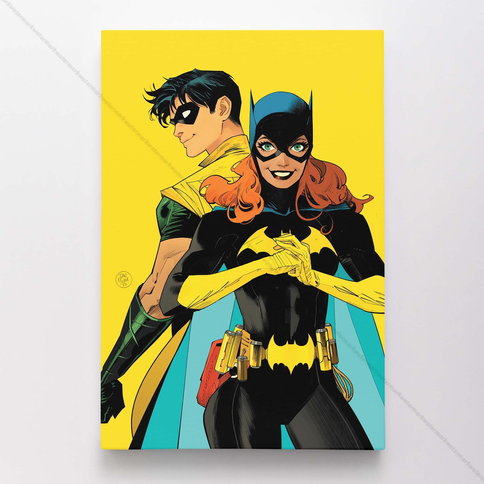 Batgirl Poster Canvas DC Comic Book Cover Art Print #58850