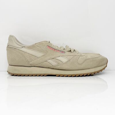 

Reebok Mens Classic DV3932 Серые повседневные кроссовки, размер 9,5, Серый, Classic