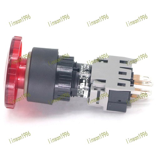 One New For fuji AH165-2VLR11E Emergency stop button switch