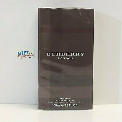 BURBERRY LONDON CLASSIC by Burberry 3.3 oz EDT New in Box SEALED PERFUME MENS