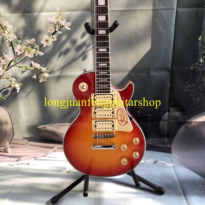 LP custom Ace Frehley Budukan 2012 3H pickup sunburst color solid mahogany
