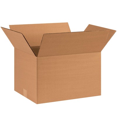 Shipping Boxes Medium 16''L x 12''W x 10''H, 25-Pack | Corrugated Cardboard Box ...