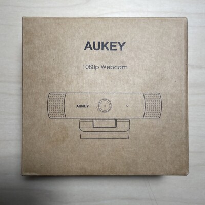 AUKEY Full HD Video 1080p Webcam with Noise Reduction Stereo Microphones