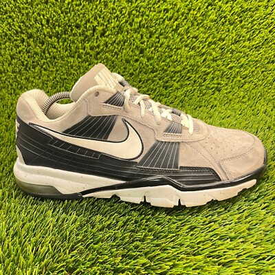Nike Fly Wire Mens Size 10 Gray Black Athletic Running Shoes Sneaker 407846-011
