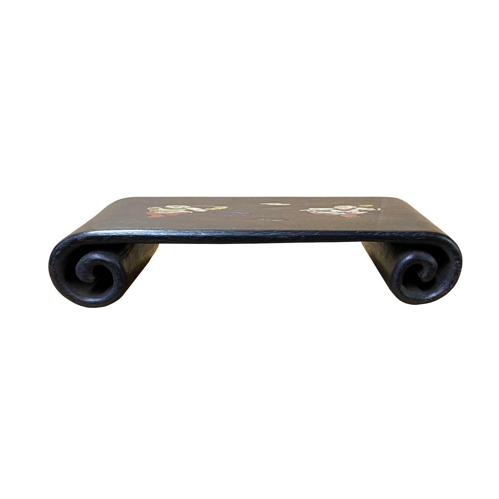 Chinese Brown Wood Scroll Rectangular Table Top Stand Display Easel ws1896S Chinese Brown Wood Scroll Rectangular Table Top Stand Display Easel ws1896S