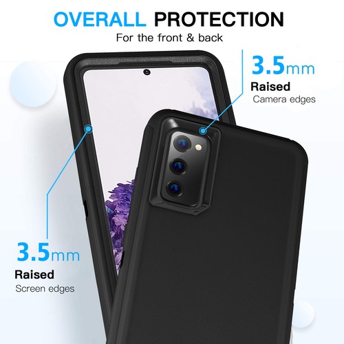 For Samsung Galaxy S20+/S20 FE/S20 Ultra Case Heavy Duty Shockproof Cover