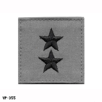 USAF ABU Hook Back Rank Tab Major General MGEN O-8 ~ NOS Vanguard USA