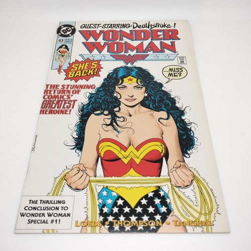 WONDER WOMAN #63 June 1992 Dc Comics | eBay