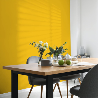 Yellow paint wall deals