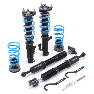 24 Way Damper Adjustable Coilovers Lowering Suspension Kit for Volvo S40 / C30