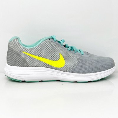 

Nike Womens Revolution 3 819303-005 Серые кроссовки для бега Размер 9,5, Серый, Revolution 3