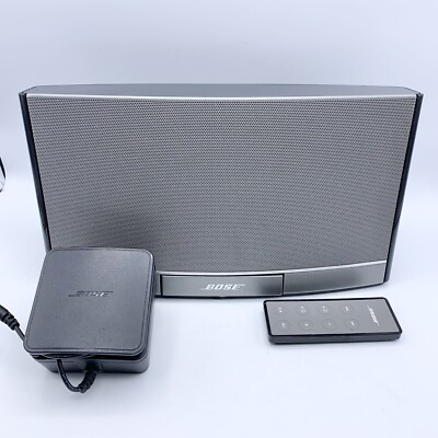 Bose SoundDock N123 Portable Digital Music Speaker W/Remote & Power Cord Tested