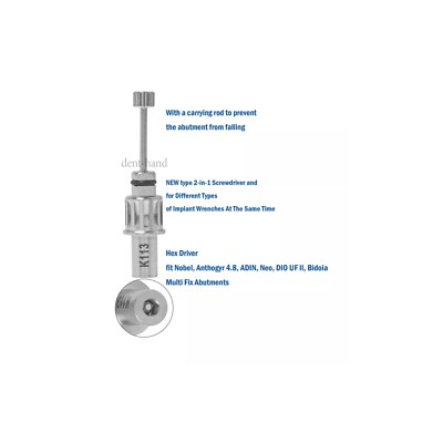 For Nobel Biocare NEO Dental Screwdriver Multi-unit Abutment Driver Manual Lock