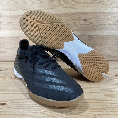 Adidas X Ghosted.3 Indoor Soccer Shoes Size Men s 7.5 Black White Gum FW3544