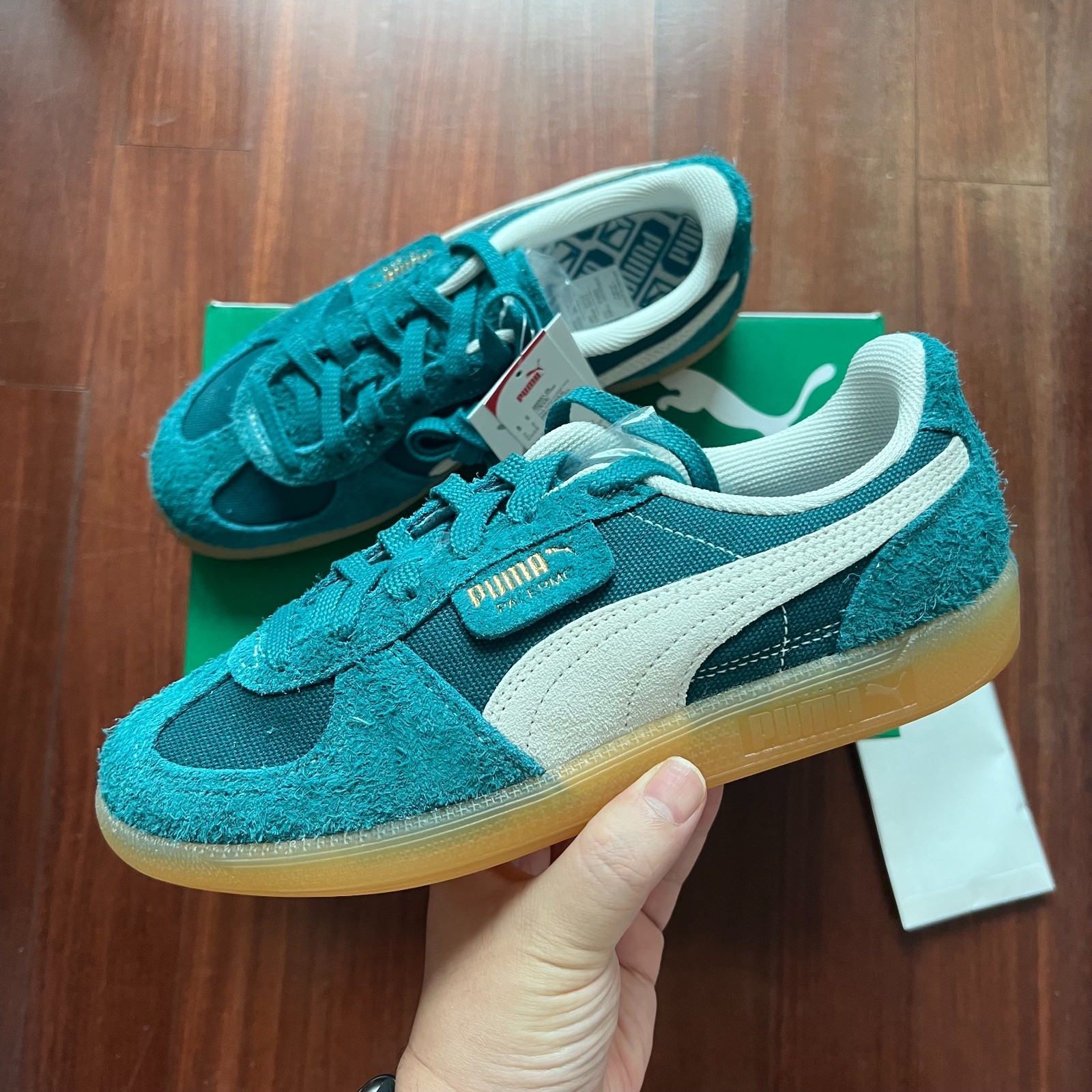 ◆正規品◆PUMA PALERMO VINTAGE◆男女共用◆関税/送料込◆人気 PUMA スニーカー 「PUMA/プーマ」PALERMO VINTAGE / パレルモ