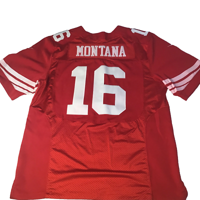 Nike San Francisco 49ers No16 Joe Montana Anthracite Salute to Service Youth Stitched NFL Limited Therma Long Sleeve Jersey