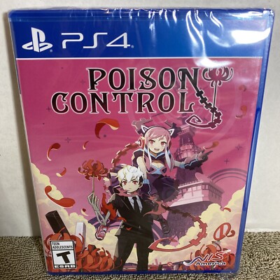 NEW SEALED Poison Control - Sony PlayStation 4 PS4 NISA NIS America Rare Game T