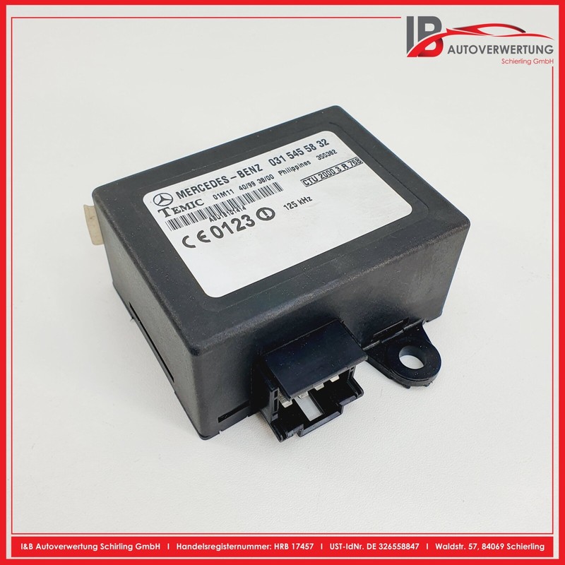 Mercedes Sprinter Kasten 901 213 Cdi SteuergerÃ¤T Zentralverriegelung 0315455832