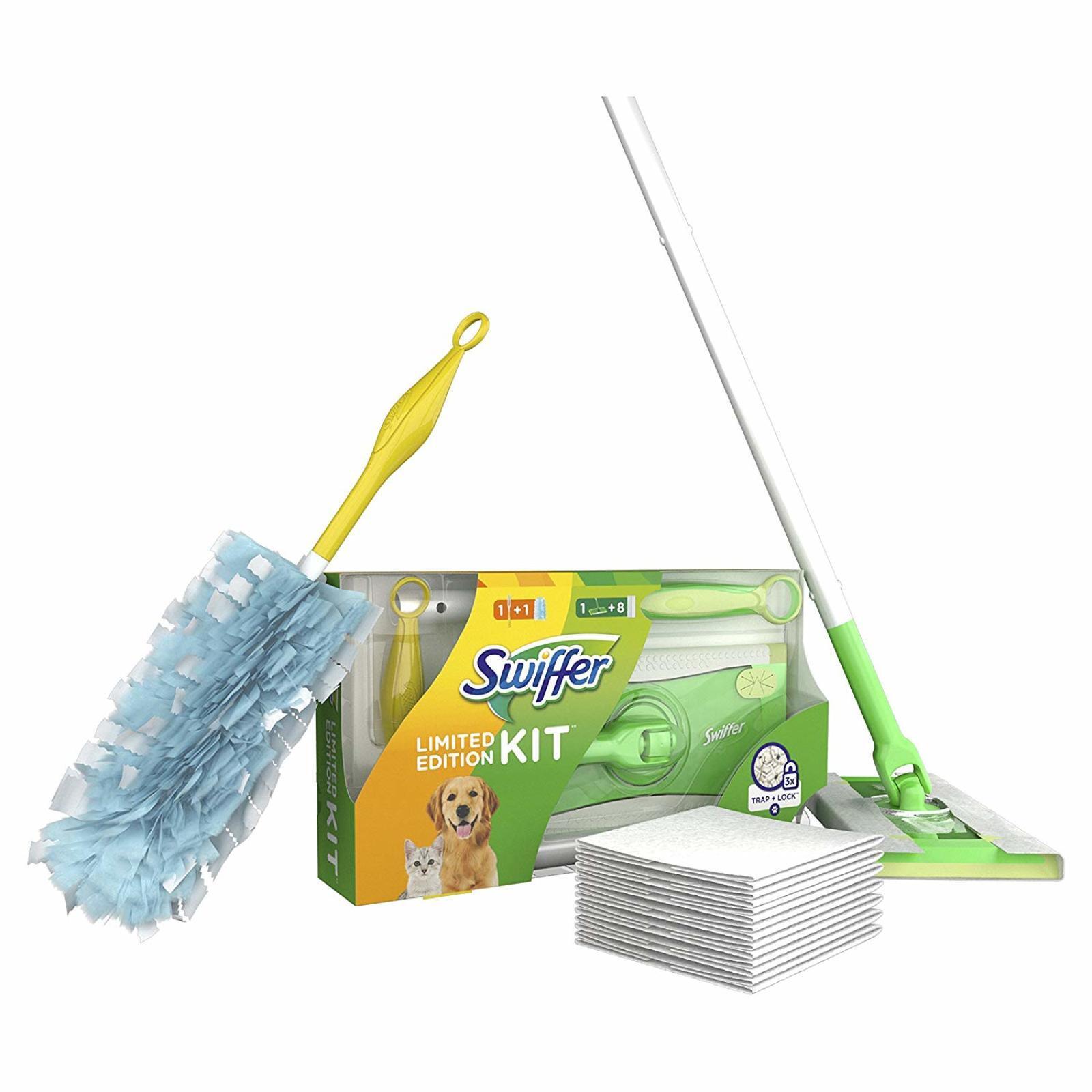Swiffer Limited Edition Set 1 Floor Mop 8 Basic Dusters 1 Dust