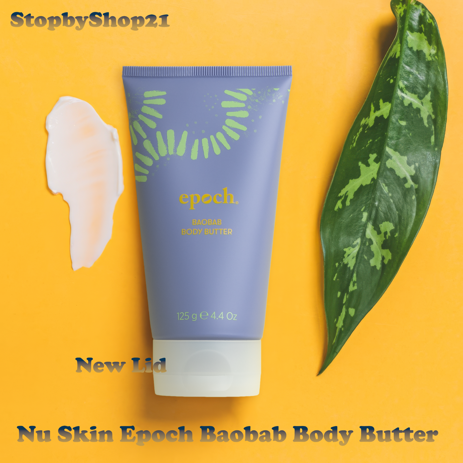 【epoch】BAOBAB BODY BUTTER Epoch Baobab Body Butter 4.4oz Brand New+Sealed FREE
