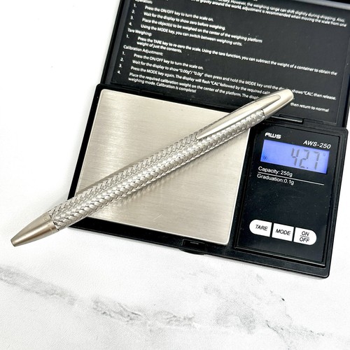 Porsche Design Tec Flex P3100 Braided Weave Ballpoint Pen Collectors Gift
