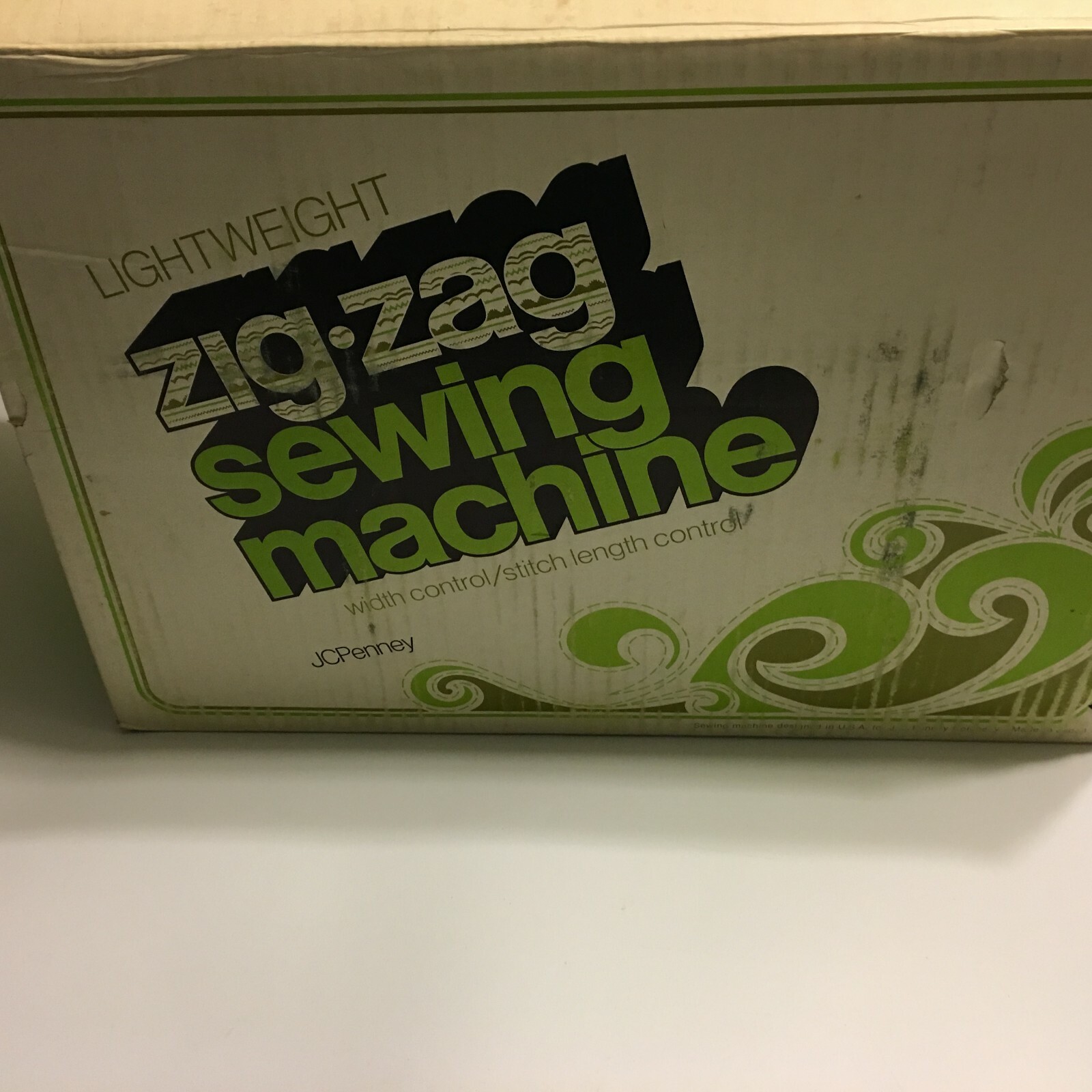Zig Zag 6600 JCPenny Sewing Machine New Open Box Helco Flaws