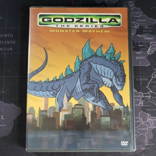 Godzilla The Series:Monster Mayhem-DVD-3 episodes-animation