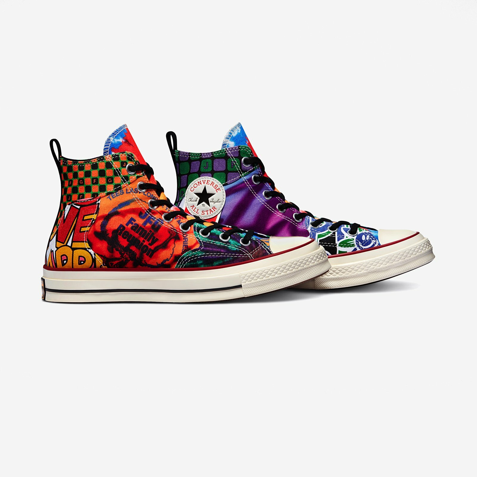 

Новые мужские и женские туфли Converse Chuck 70 Hi x Joe Fresh Goods 170646C, Multicolor