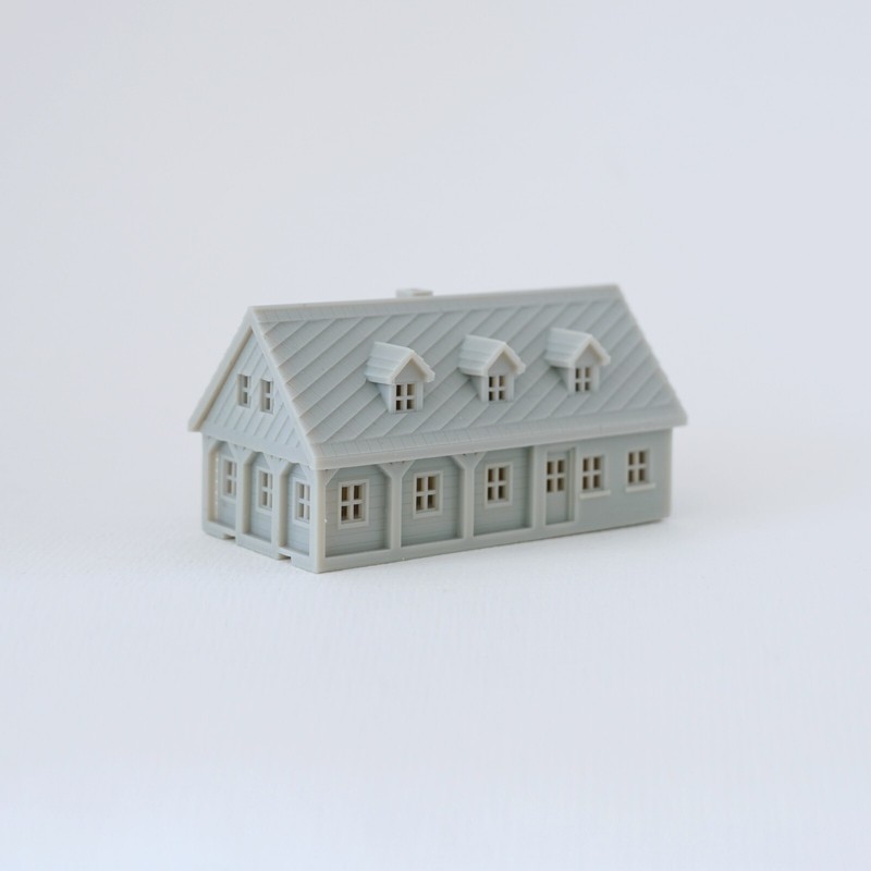 Spur N Oberlausitzer Umgebindehaus 1:160