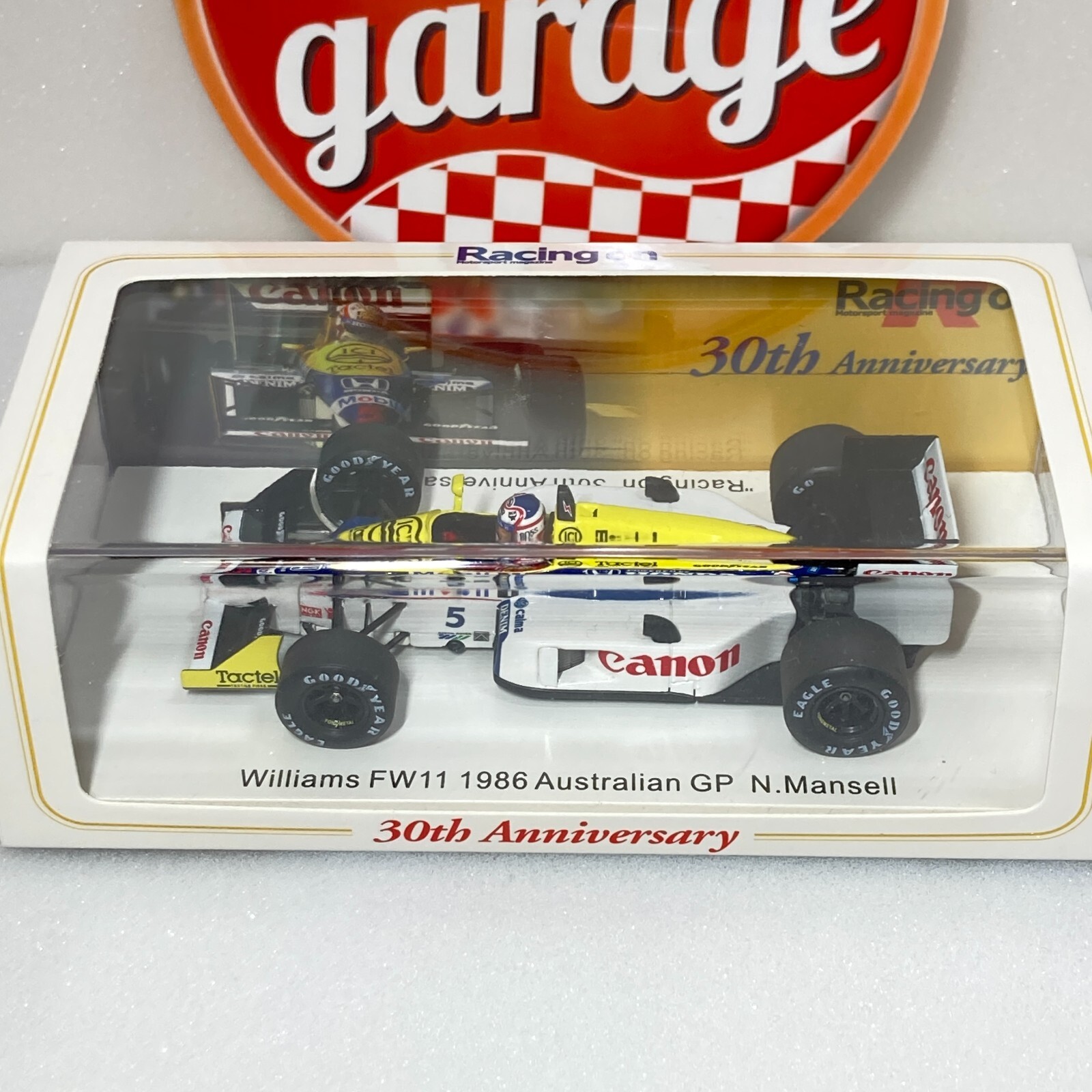 Spark 1/43 Williams FW11 Winner Australian GP 1986 N.Mansell Spark 1/43 Williams FW11 Winner Australian GP 1986 N.Mansell