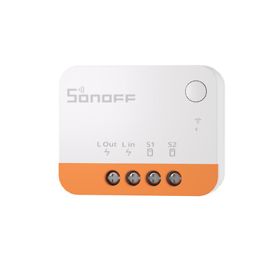 1-4PCS SONOFF Zigbee Smart Light Switch No Neutral Wire Required Two-Way Control