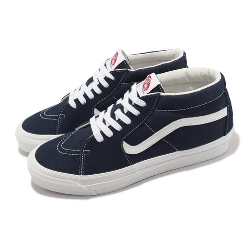 

Vans Vault OG Sk8-Mid LX Темно-белые Мужские повседневные кроссовки унисекс для образа жизни VN0A4BVCNAV, Multi-coloured, Og Sk8-mid Lx