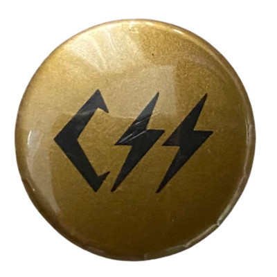 CSS (Cansei de Ser Sexy) Promo Pin Pinback Early 2000s Music Memorabilia 