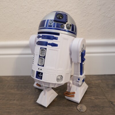 Star Wars Smart R2-D2 Intelligent 2016 Droid Interactive Hasbro 10'' Inch Works !