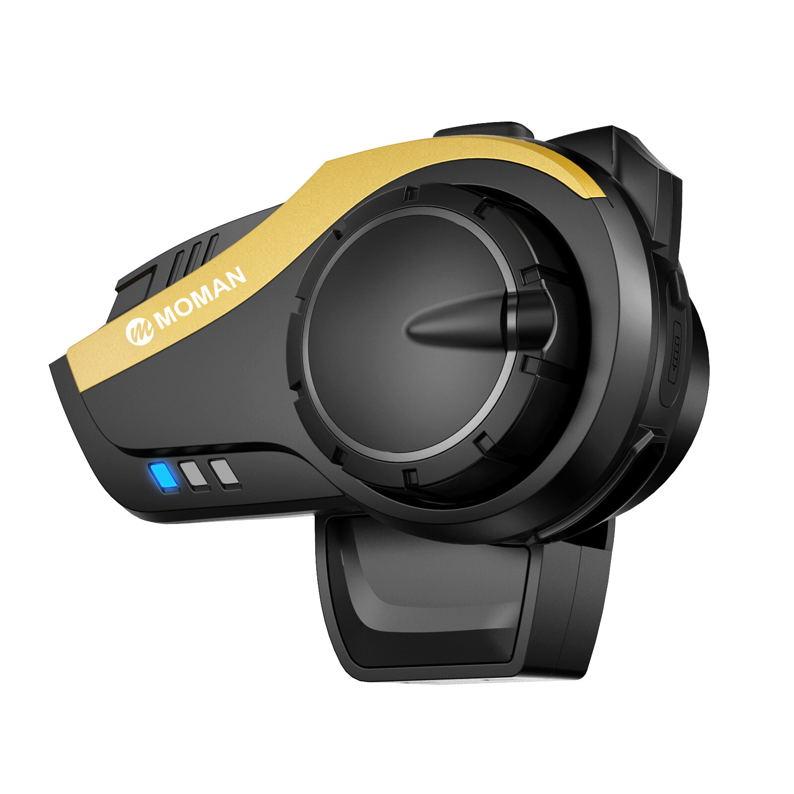 Moman H3 Motorcycle Helmet Intercom up to 6 Riders 2000M Communication FM radio