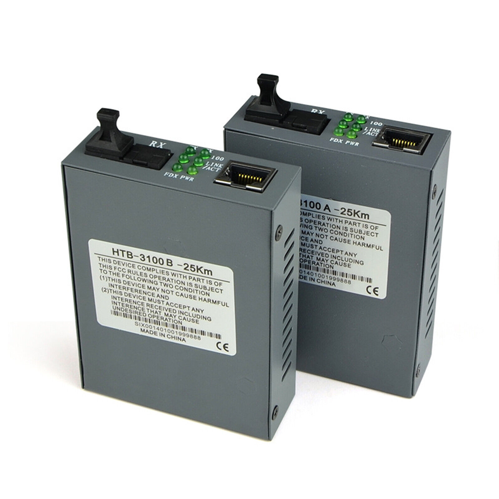 Fiber Media Converter Gigabit 10/100M SM Single Fiber SC Fiber Media Converter Gigabit 10/100M SM Single Fiber SC
