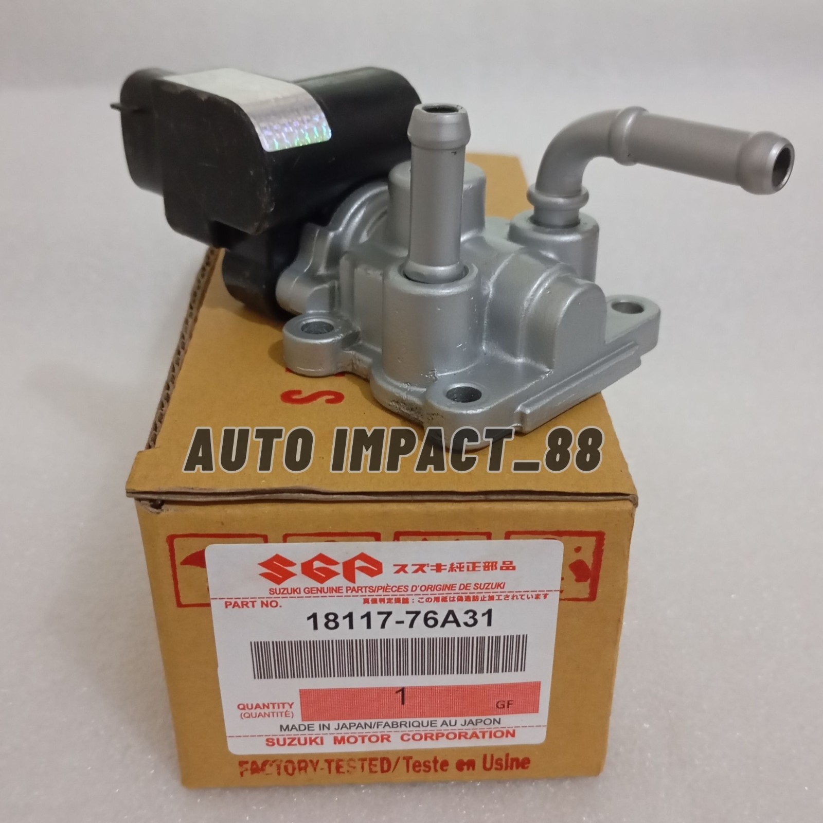 Leerlaufregelventil 18117-76A31 passend für Suzuki APV GC415T Carry DA32W IACV