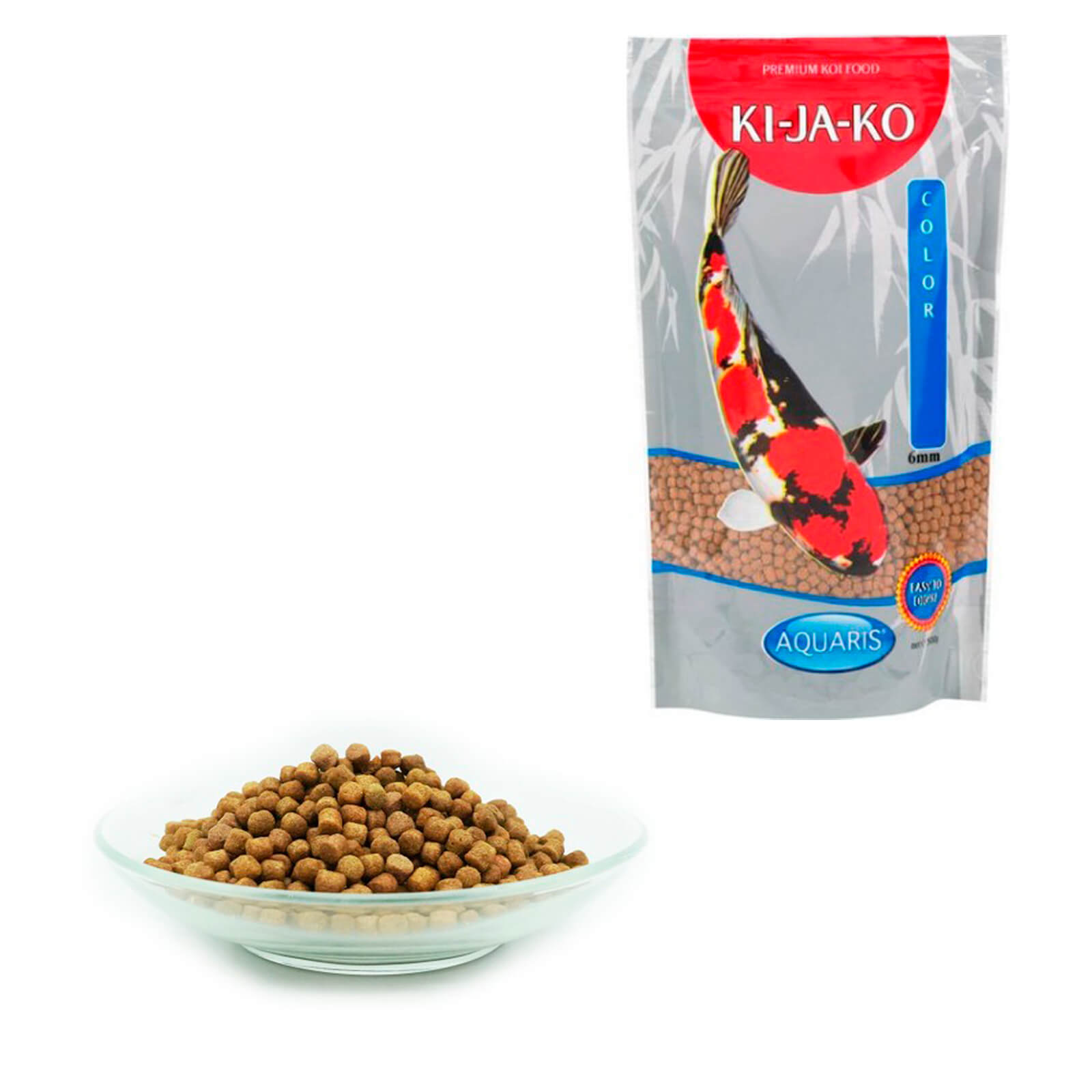 Koifutter Fischfutter Teich Pellets Wachstumsfutter Farbverstärkung 1kg 6mm