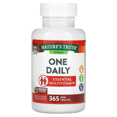 One Daily Essential Multivitamin, 365 мини-таблеток