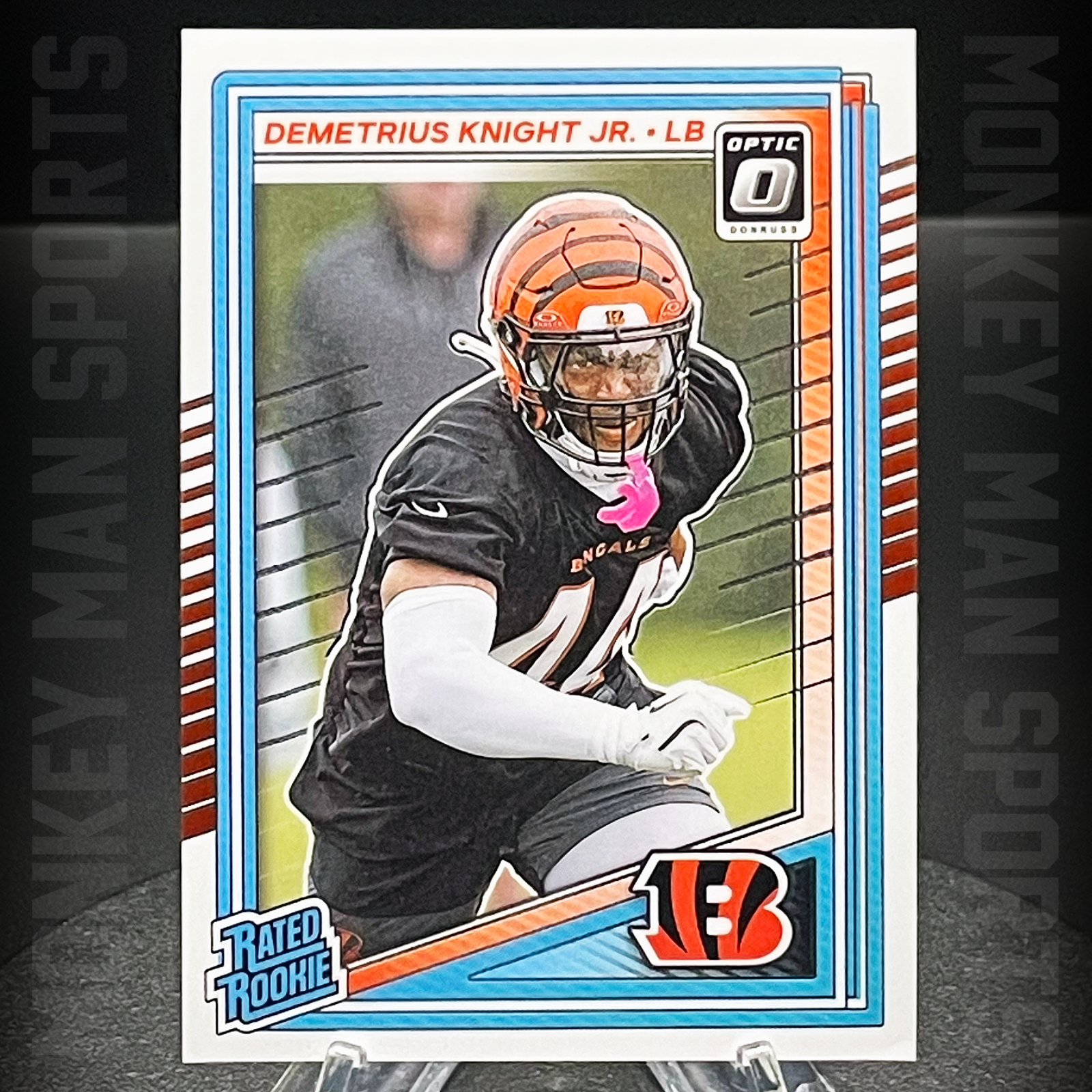2025 Optic - Demetrius Knight Rated Rookie RC - #296 BENGALS MINT