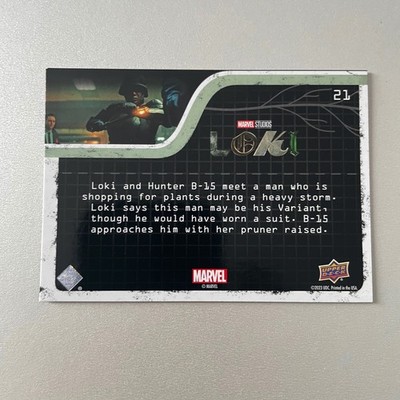 2023 Upper Deck Marvel Loki Season 1 #21 Could that Be You? Orange