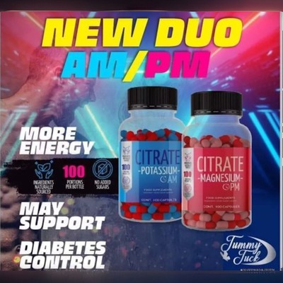 New Duo  Am/Pm Citrate Potassium Y  Magnesium  