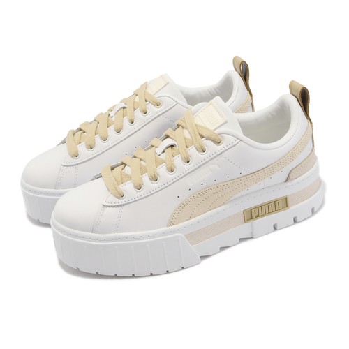 

Puma Mayze Luxe Wns White Pale Khaki Женская повседневная обувь на платформе 383995-06, Белый, Mayze Luxe Wns