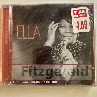 FITZGERALD,ELLA, The Jazz Biography Series, Audio CD New Sealed Free Shipping W