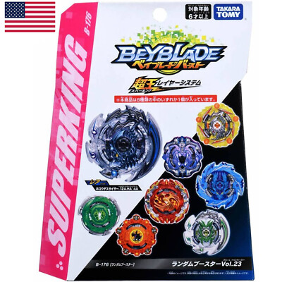 TAKARA TOMY Burst SuperKing Random Booster Vol. 23 Beyblade B-176 (1pcs) - USA